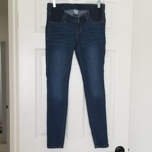 Old Navy Maternity Skinny Jeans Side Panel